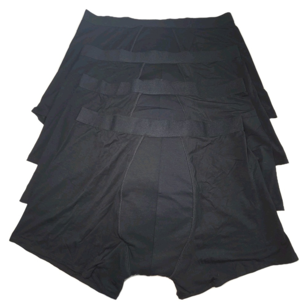 ORYKAS Maximum Absorbency Boxer Briefs Mens 5XL Set Of 4 Underwear Incontinence